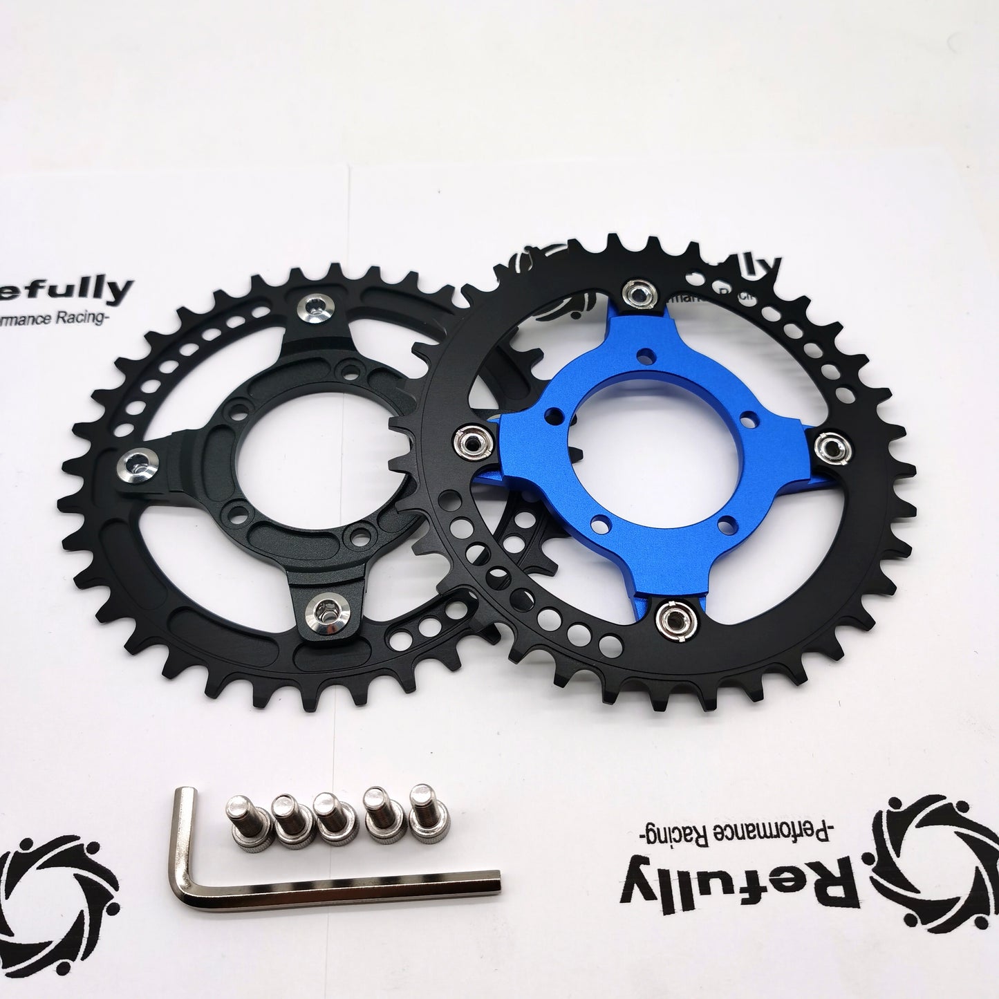 104BCD Adapter For Bafang BBS01/BBS02 And 36T Chainring "Narrow Wide" Anti-derailment