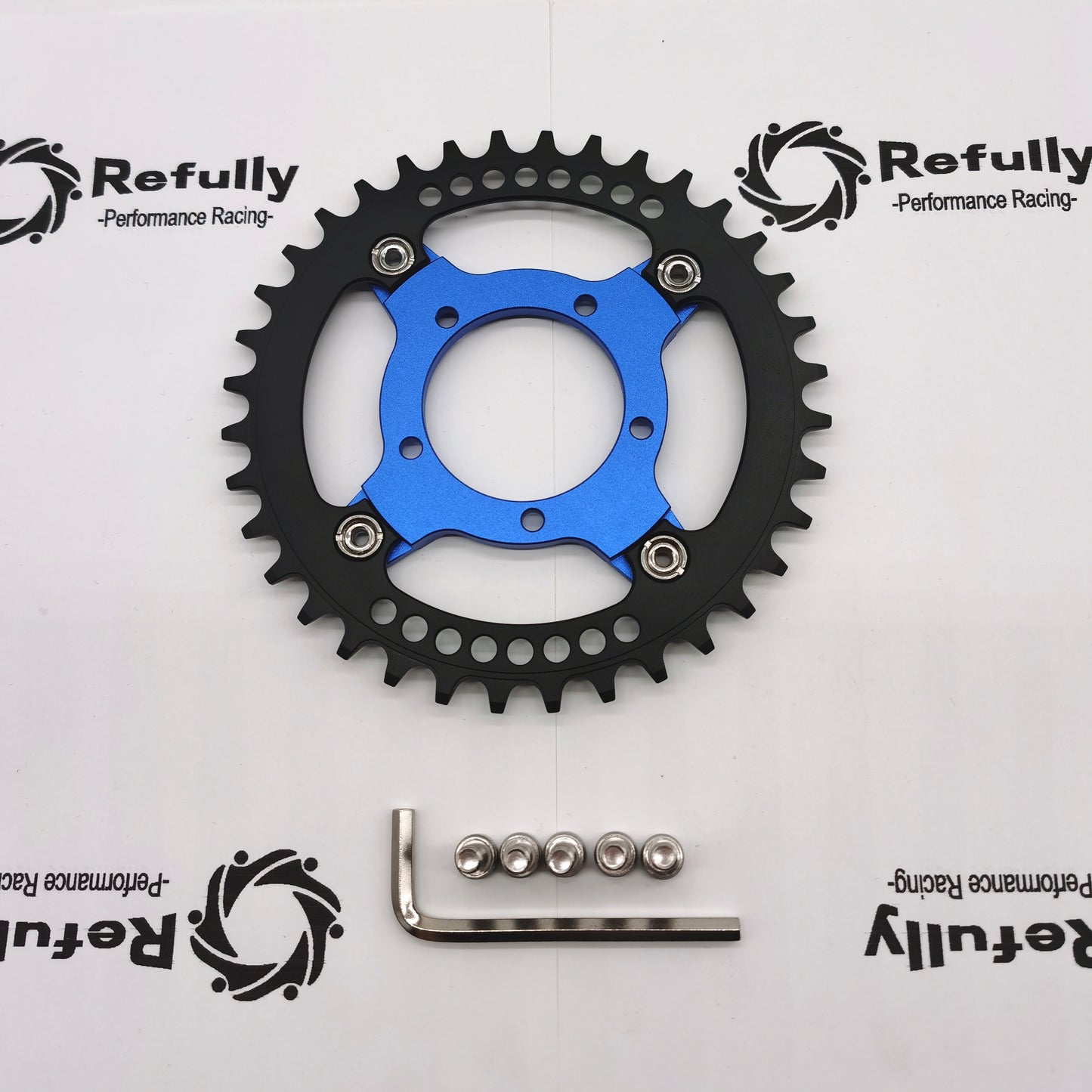 104BCD Adapter For Bafang BBS01/BBS02 And 36T Chainring "Narrow Wide" Anti-derailment