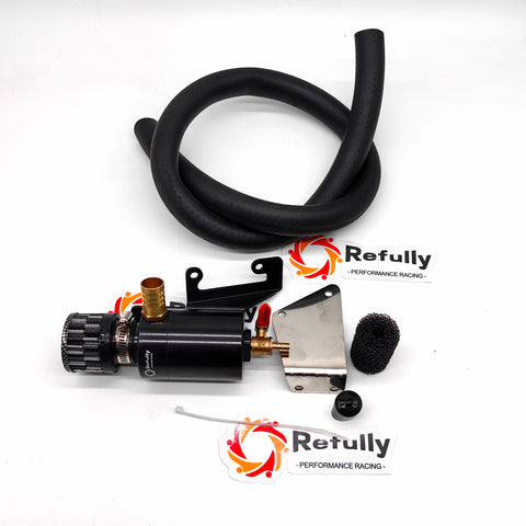 Seadoo 2005+ All 1503/1630CC RXP RXT GTX GTR GTI GTS Oil Catch Can / Engine Breather Kit-Free shipping worldwide